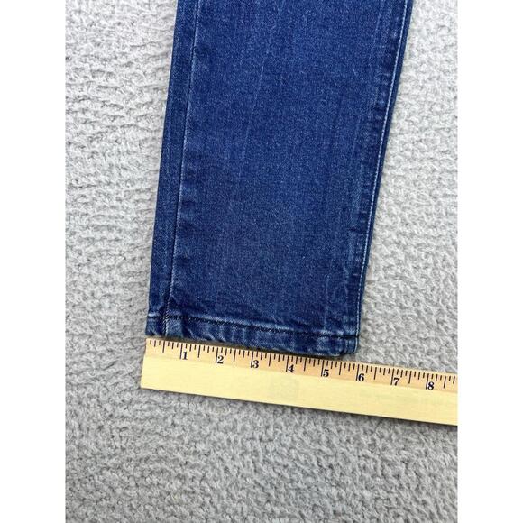 Mott & Bow Boyfriend Jeans Women's Size 25x30 Blue Denim Straight - Picture 11 of 13